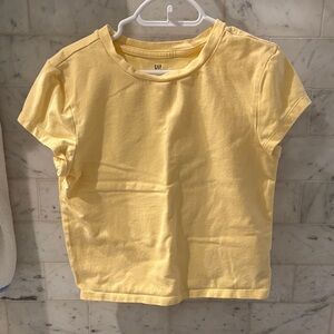 GAP Kids Sunny Yellow Tee